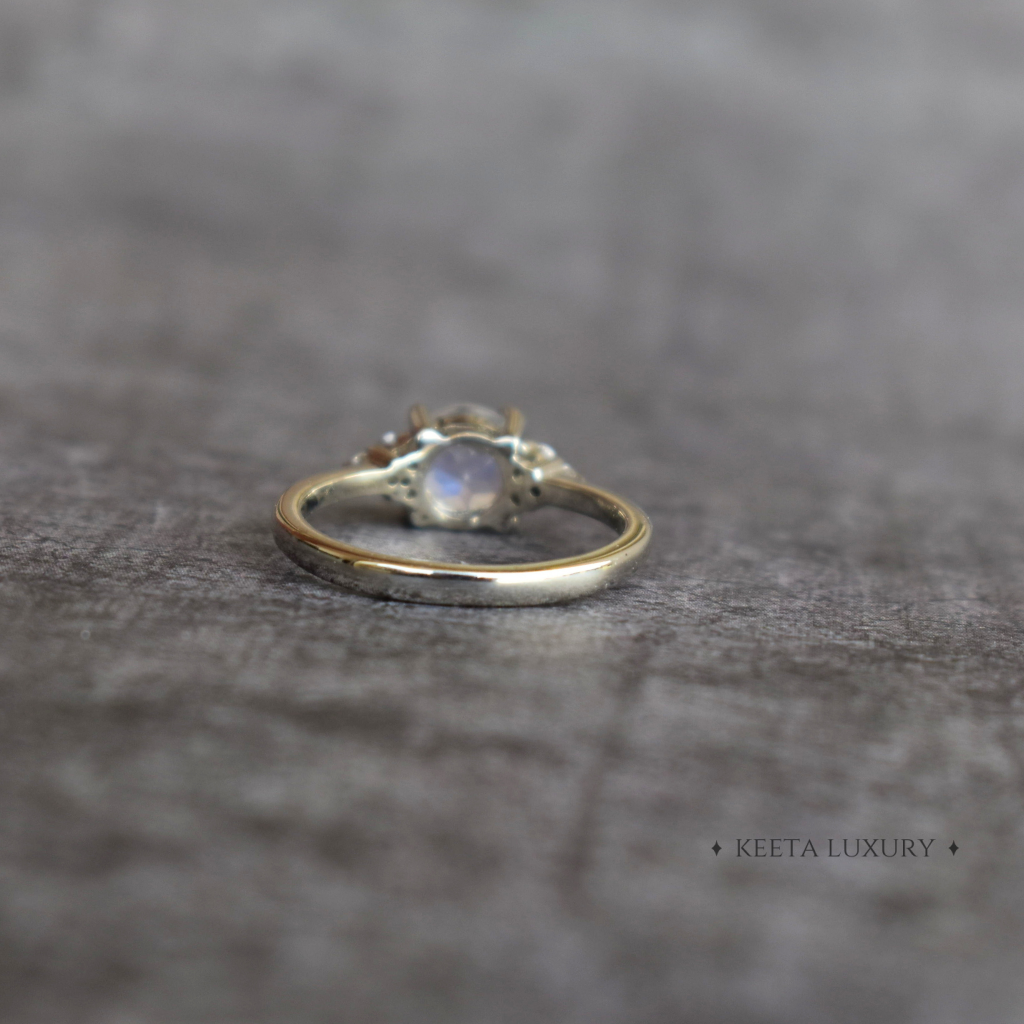 Enchanting Elegance - Moonstone Ring -
