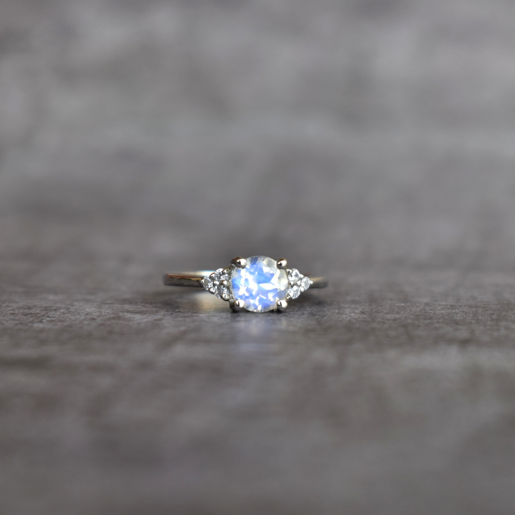 Enchanting Elegance - Moonstone Ring -