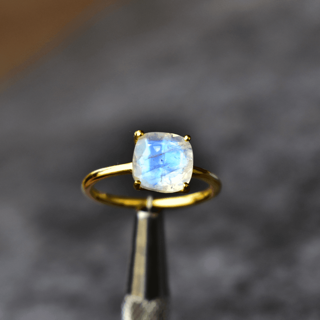 Ethereal moon- Moonstone Ring -