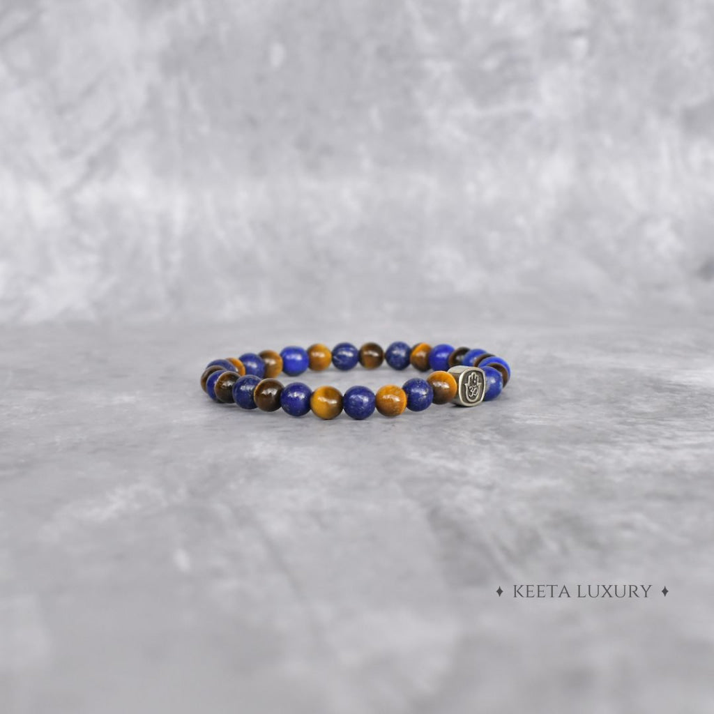 Eye Ultimate - Lapis And Tiger Eye Bracelet Bracelets