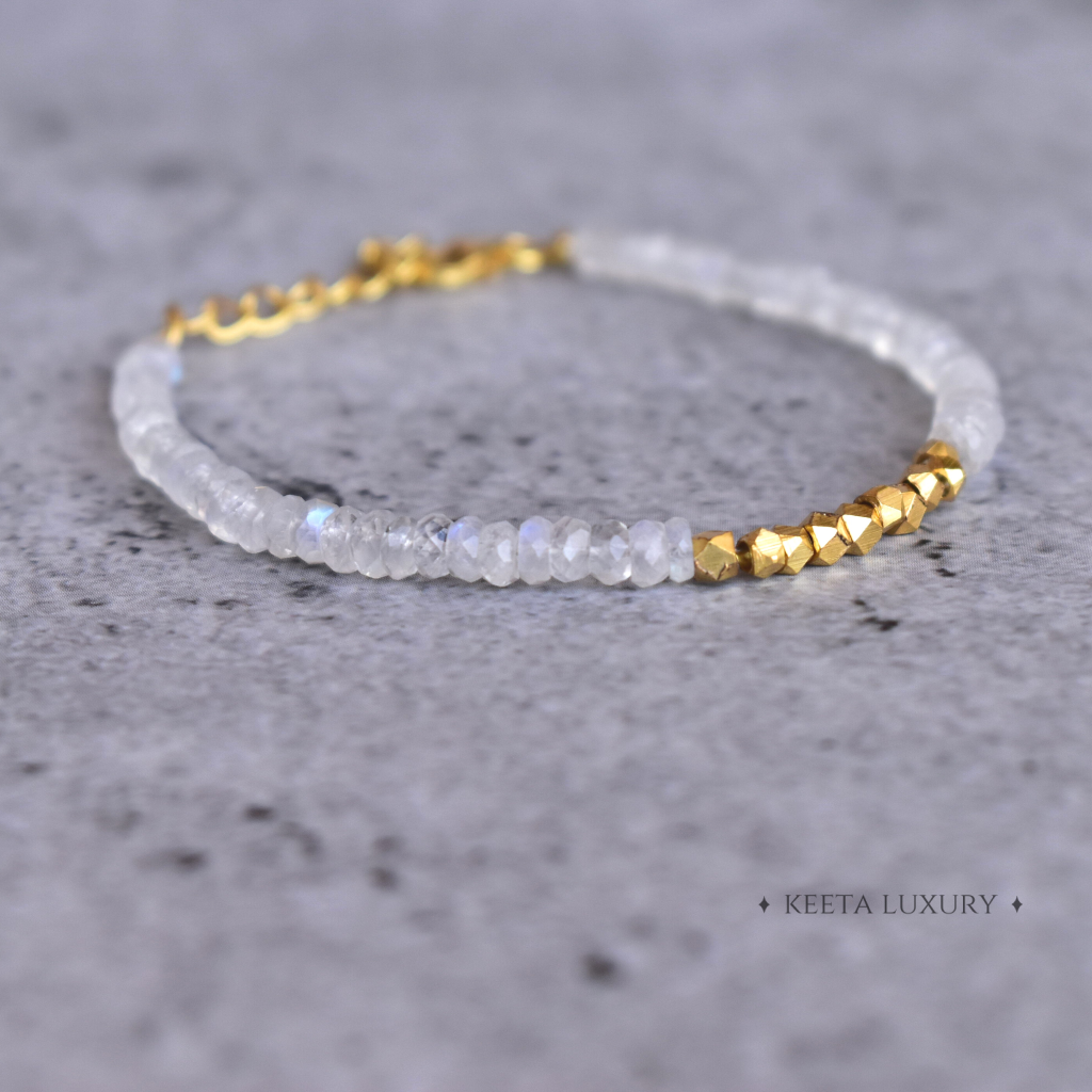 Feminine Energy - Moonstone Bracelets -