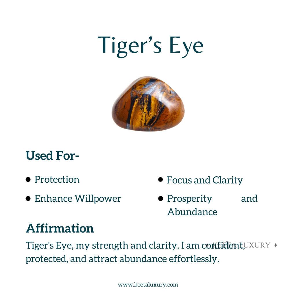 Gaze of Serenity - Green Tiger Eye Bracelet -