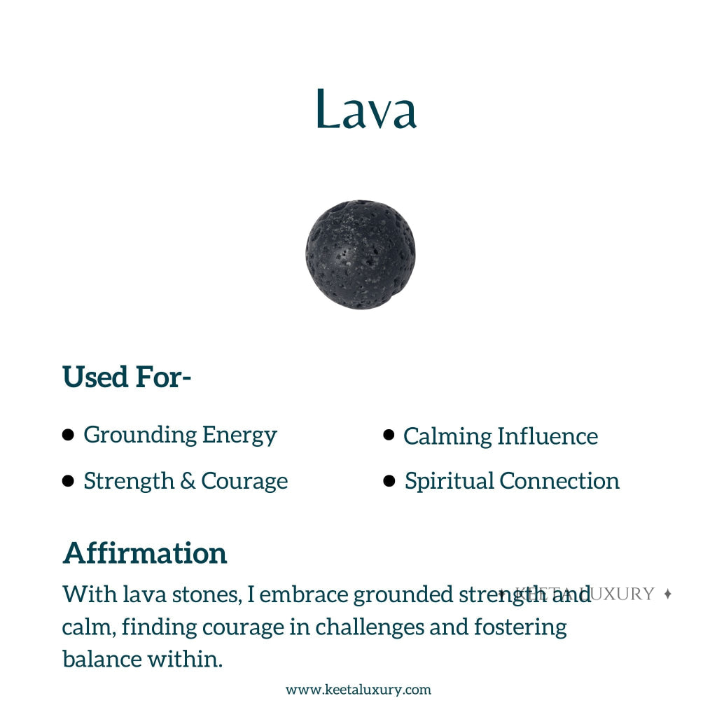 Genesis - Lava Bead Bracelet -