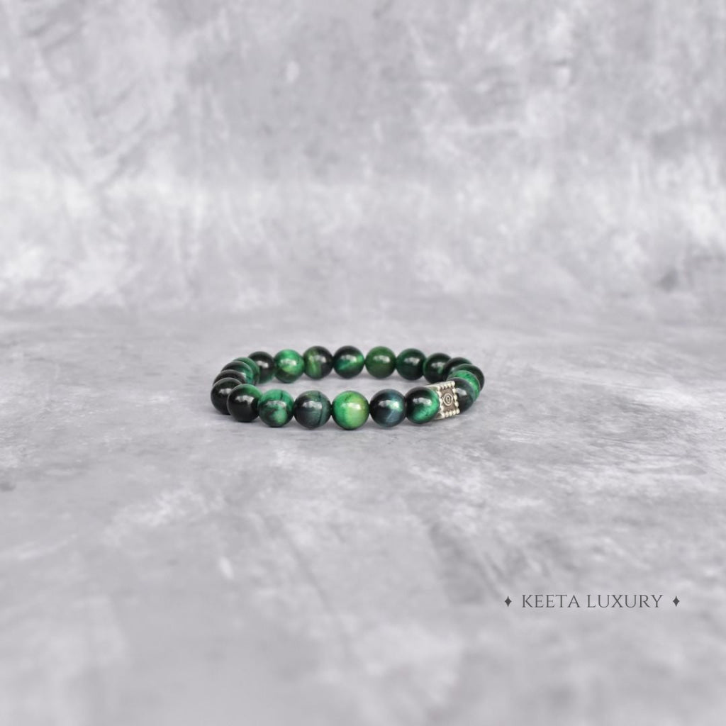 Green Horus - Tiger Eye Bracelet Bracelets