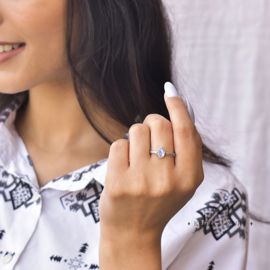 Gypsy Soul - Moonstone Ring -