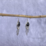 Gypsy Tears - Black Onyx Earrings