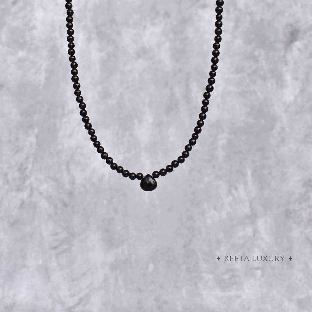 Heart - Black Onyx Necklace Necklace