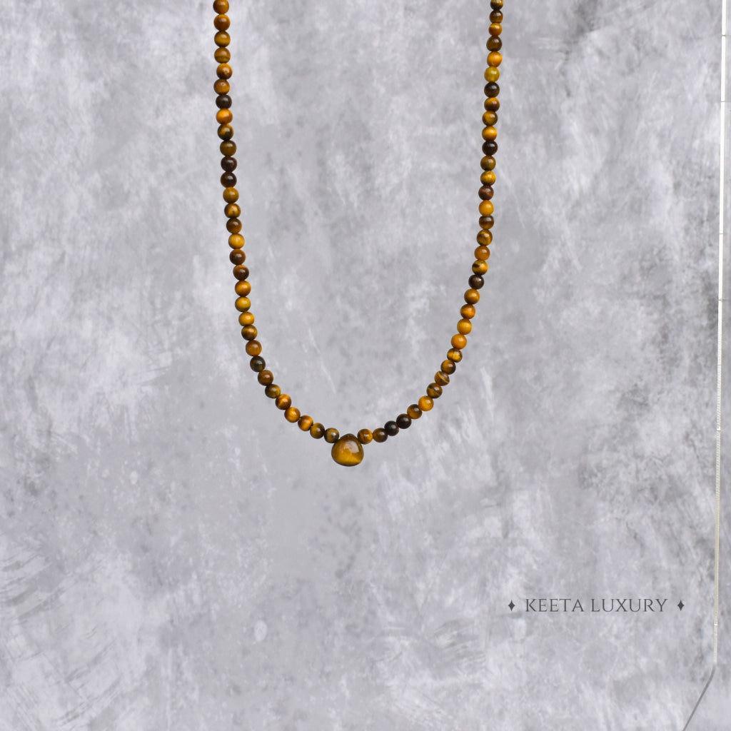 Heart - Tiger’s Eye Necklace Necklace