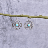 Knot Of The Sea - Turquoise Earrings