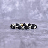 Lava Essence - Dalmatian & Lava Bracelet Bracelets