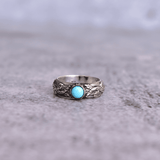 Leaf Shadow - Turquoise Ring Us 4 Rings