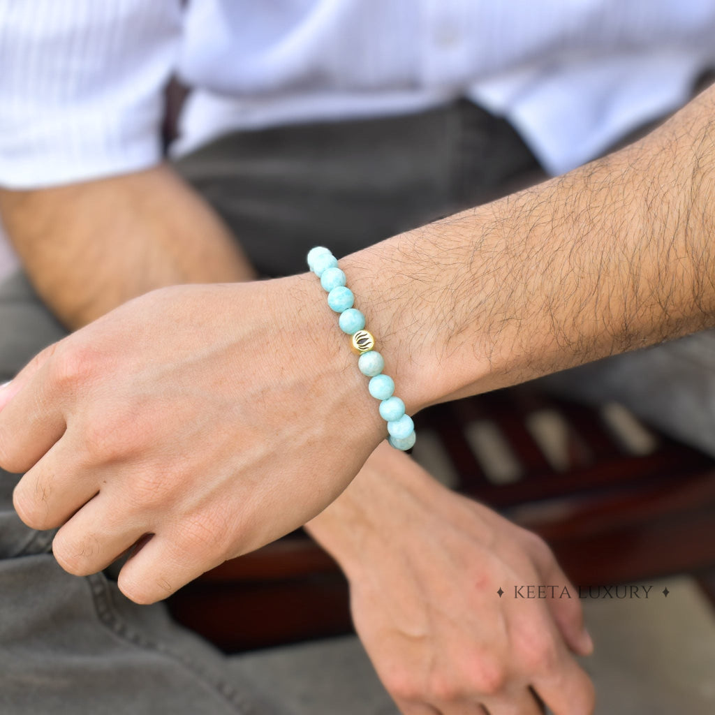 Lotus - Amazonite Bracelet -