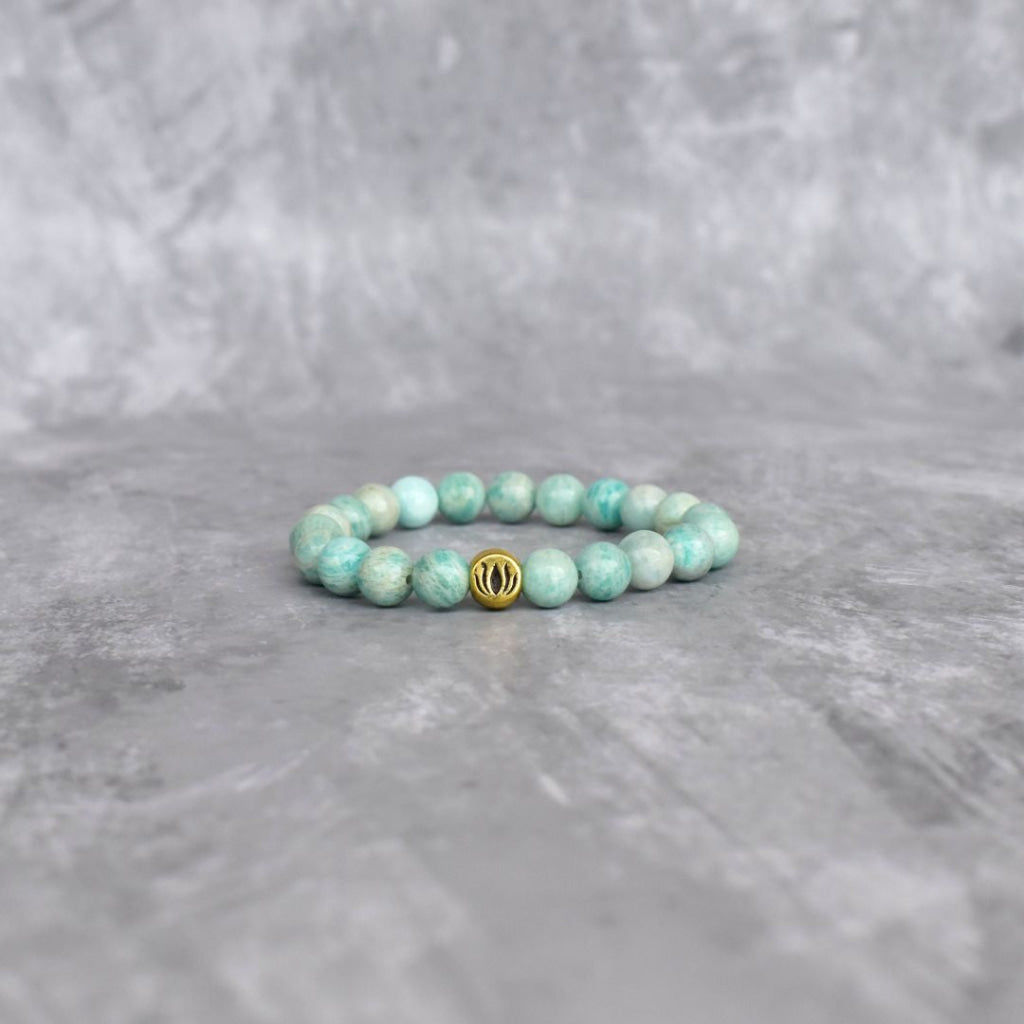 Lotus - Amazonite Bracelet Bracelets