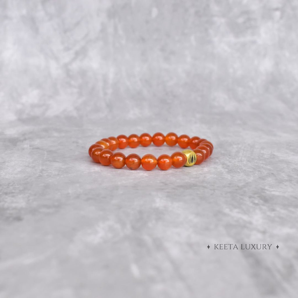 Lotus - Carnelian Bracelet Bracelets