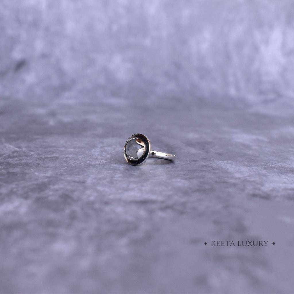 Lotus Dream - Moonstone Ring -