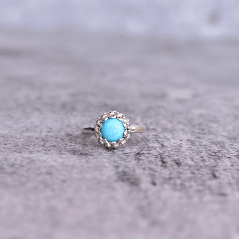 Lotus - Turquoise Ring Us 4 Rings