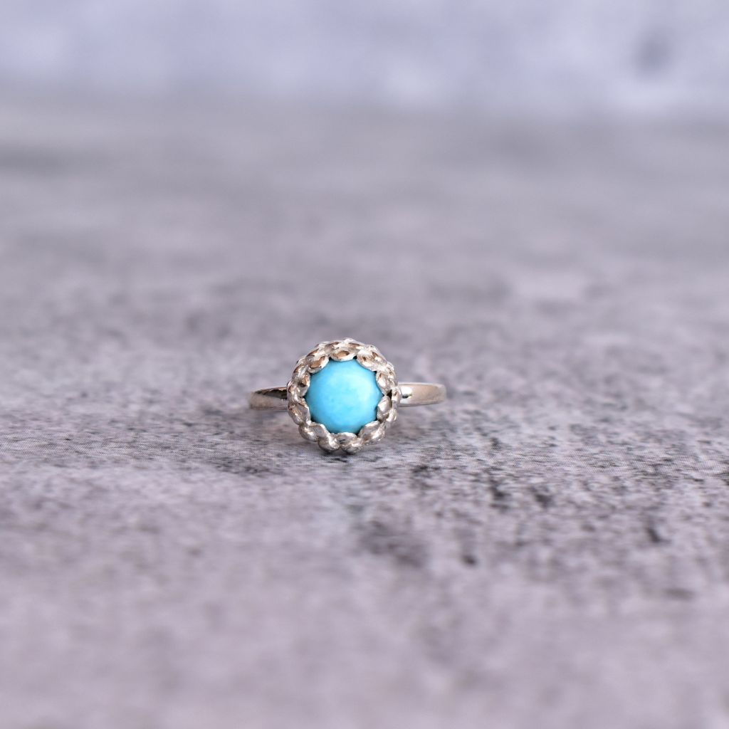 Lotus - Turquoise Ring -