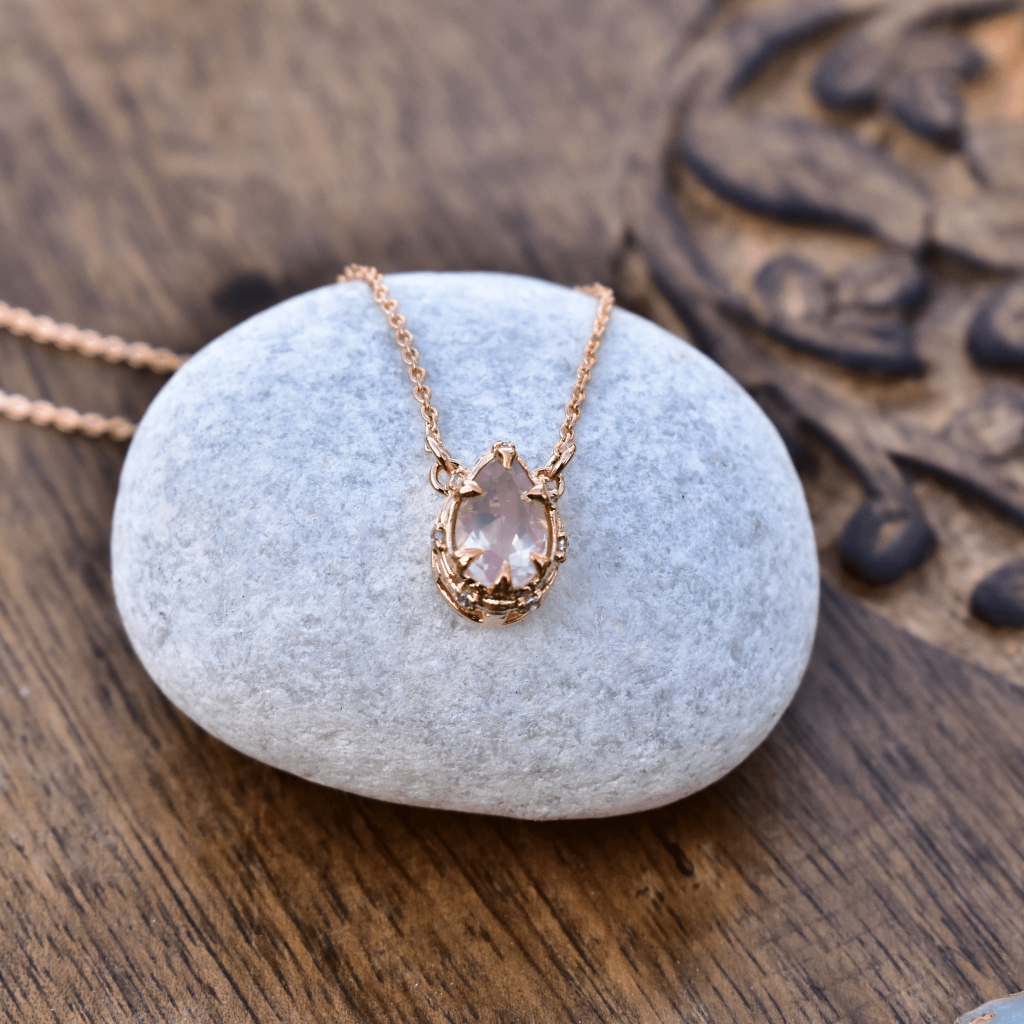 Love - Rose Quartz Necklace -