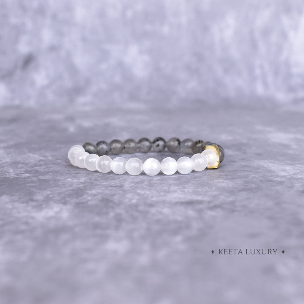Lunar - Moonstone & Labradorite Bracelets Bracelets