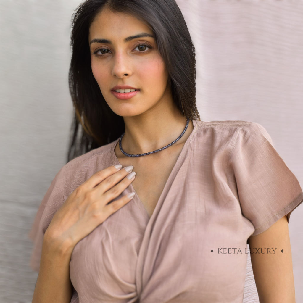 Luxe Line - Iolite Necklace Necklace