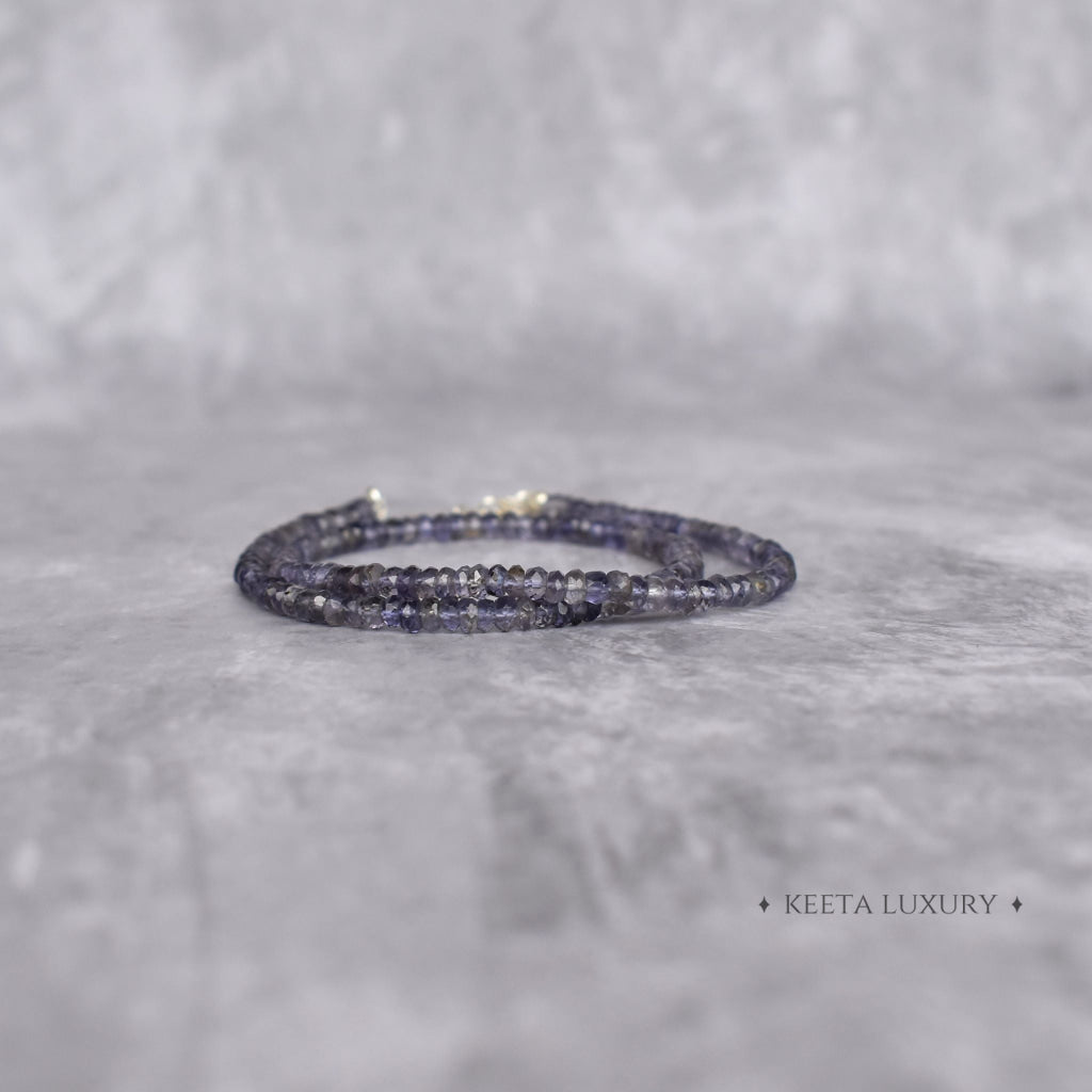 Luxe Line - Iolite Necklace Necklace