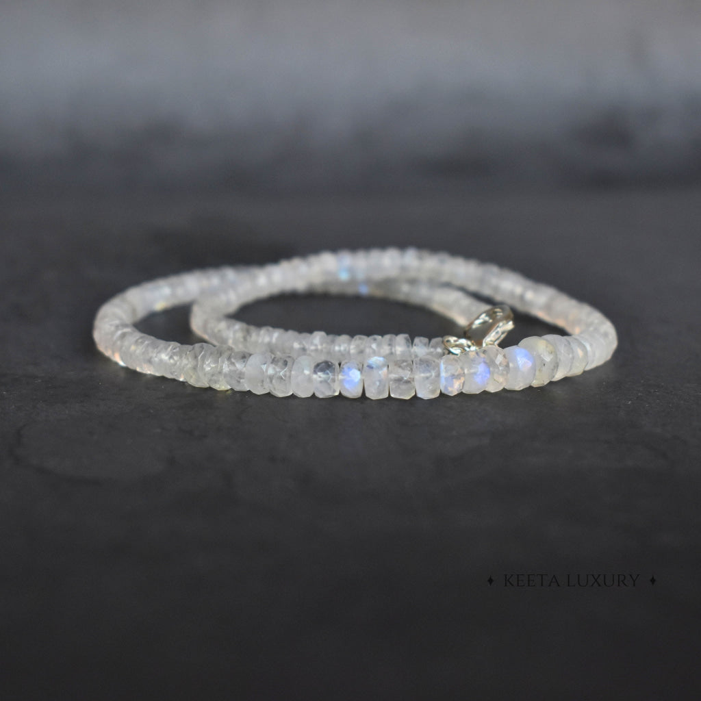 Luxe Line Moonstone Necklace necklace