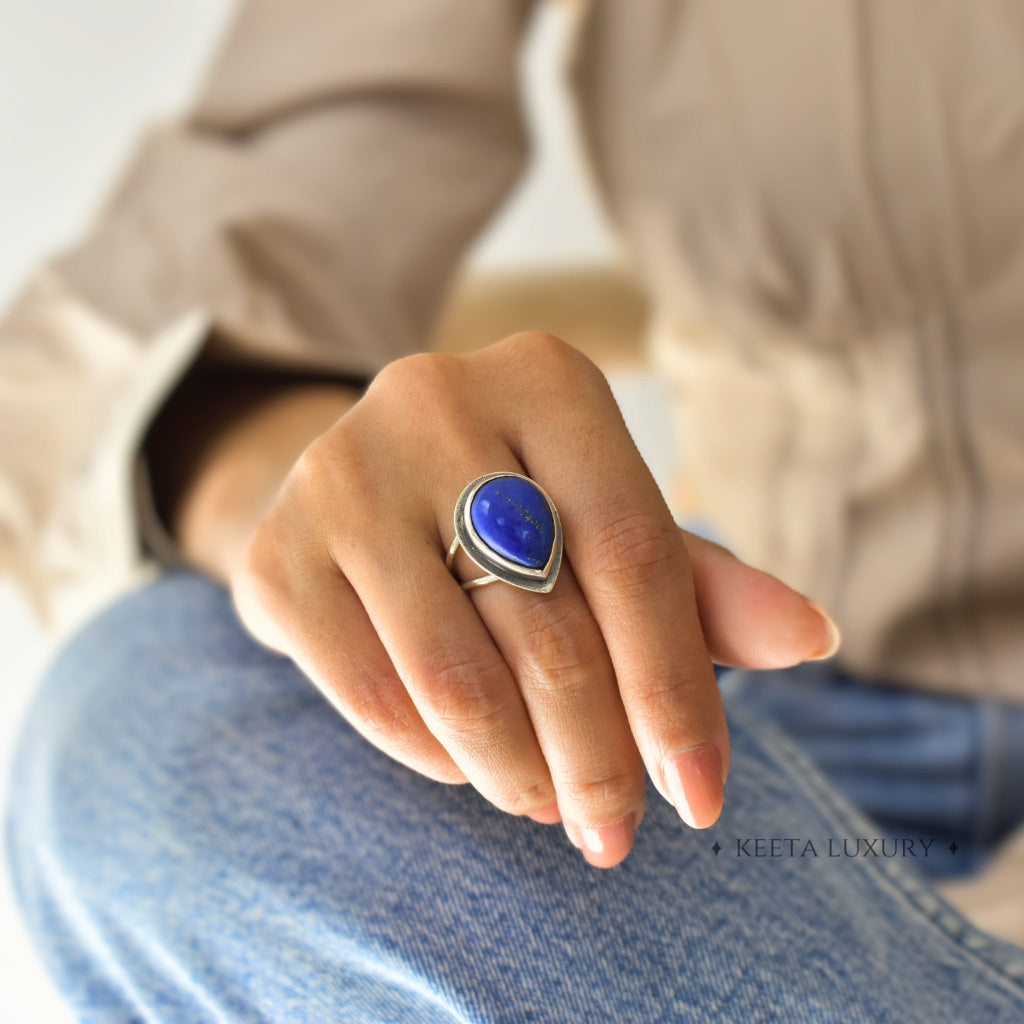 Lyrical - Lapis Lazuli Ring Rings