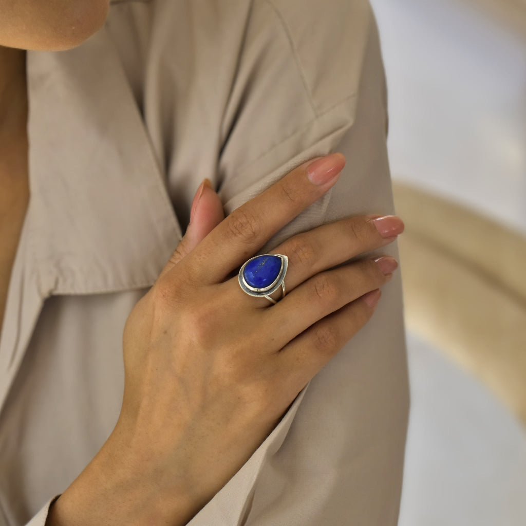 Lyrical - Lapis Lazuli Ring Rings