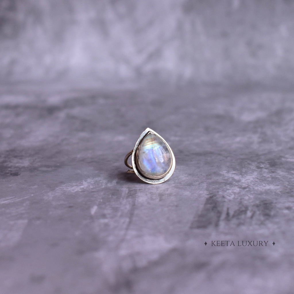 Lyrical - Moonstone Ring Rings