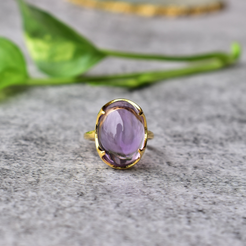 Majestic Monarch - Amethyst Ring -