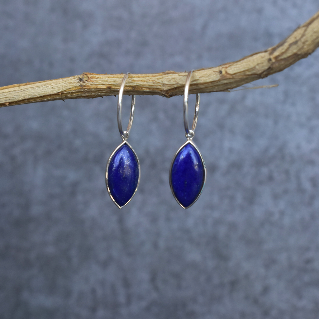 Marquise Swank - Lapis Lazuli Earrings -