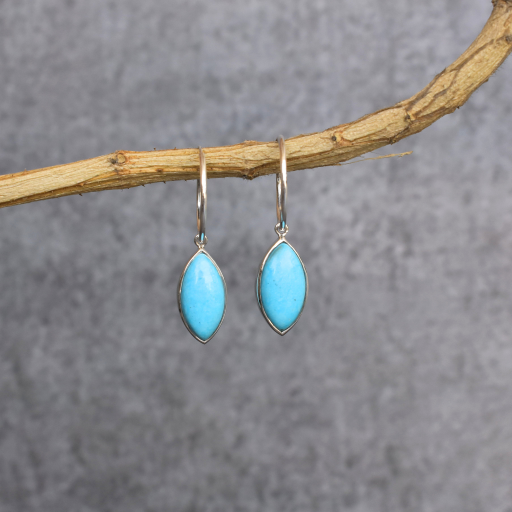 Marquise Swank - Turquoise Earrings -