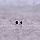 Minimal - Onyx Studs Earrings