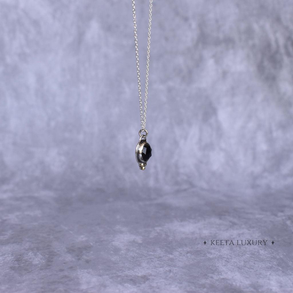 Modern Boho - Black Onyx Necklace -