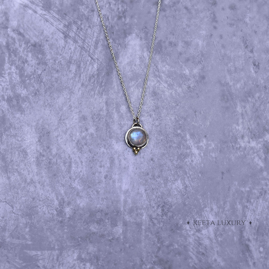 Modern Boho - Moonstone Necklace -