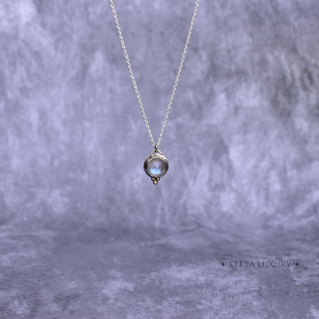 Modern Boho - Moonstone Necklace -