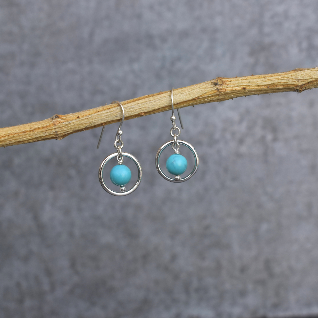 Mystic - Turquoise Earrings -