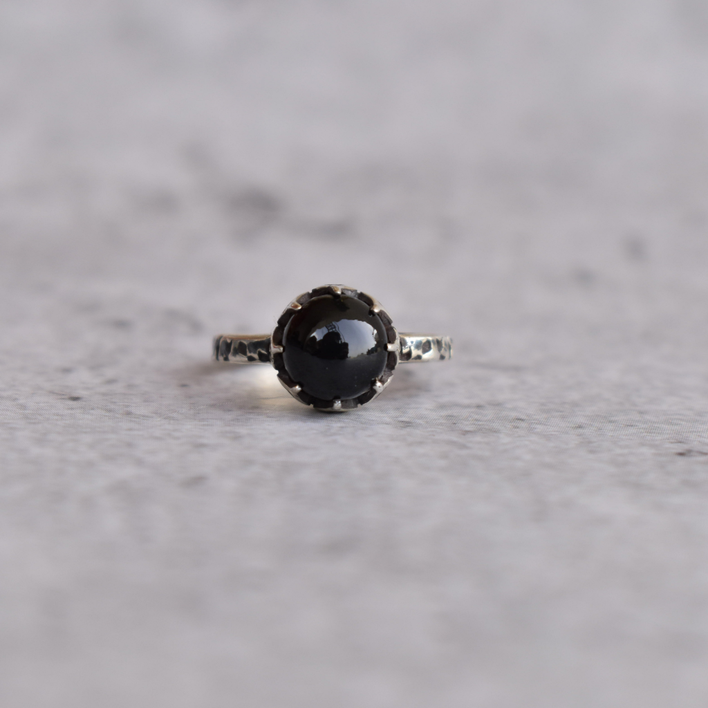 Mystic Twig - Black Onyx Ring -