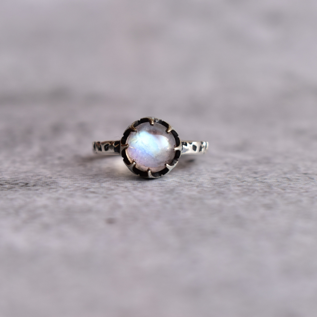 Mystic Twig - Moonstone Ring -