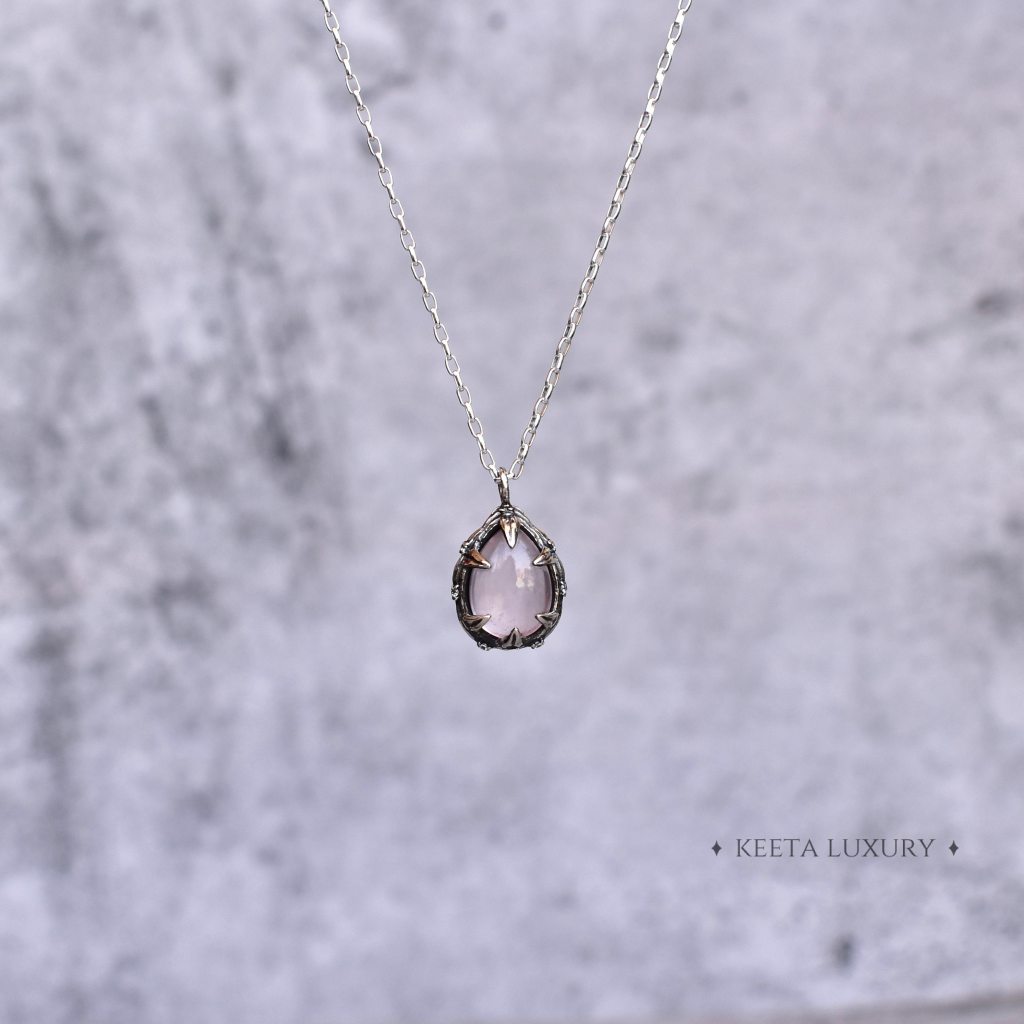 Nature Glow - Rose Quartz Necklace -
