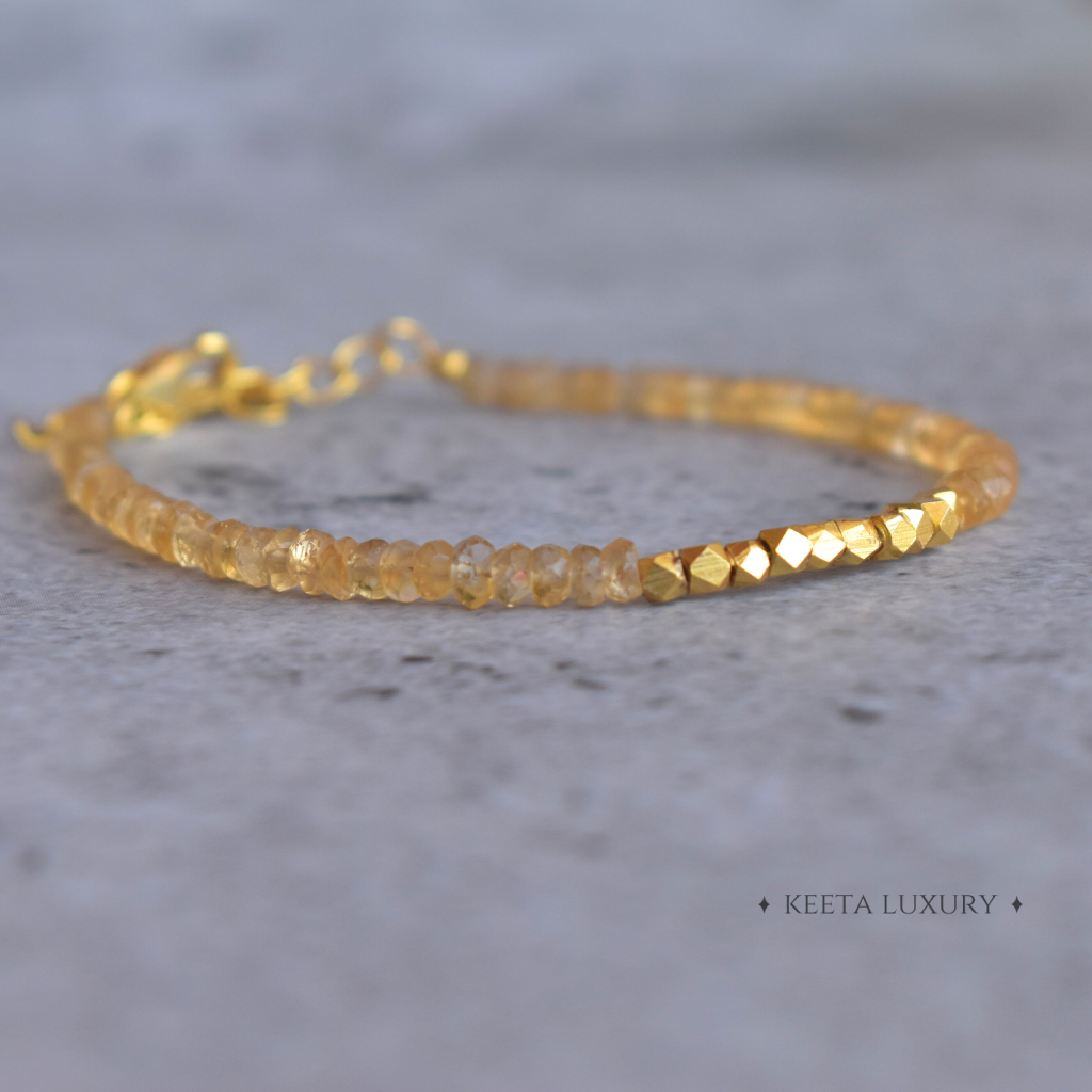 Positivity & Optimism - Citrine Bracelets -