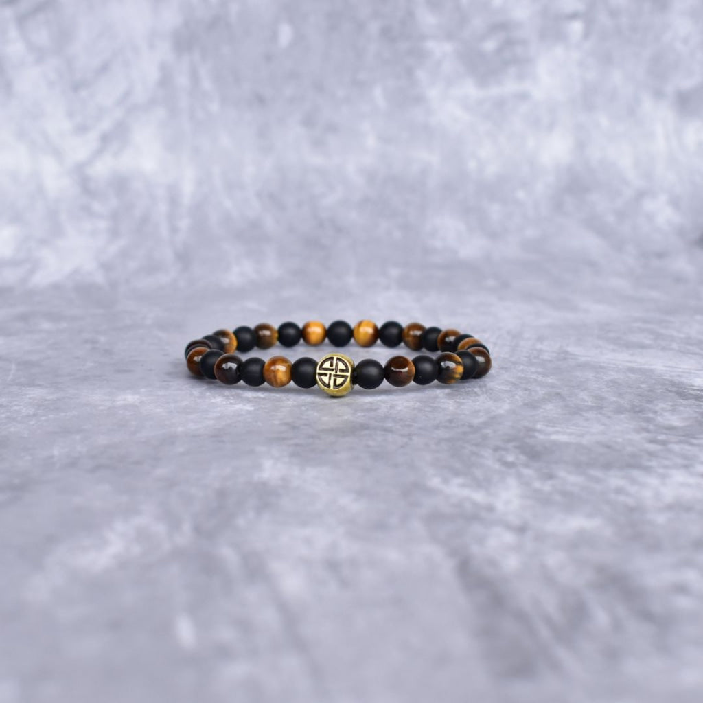 Protection Ally - Tiger Eye & Black Onyx Bracelet Bracelets