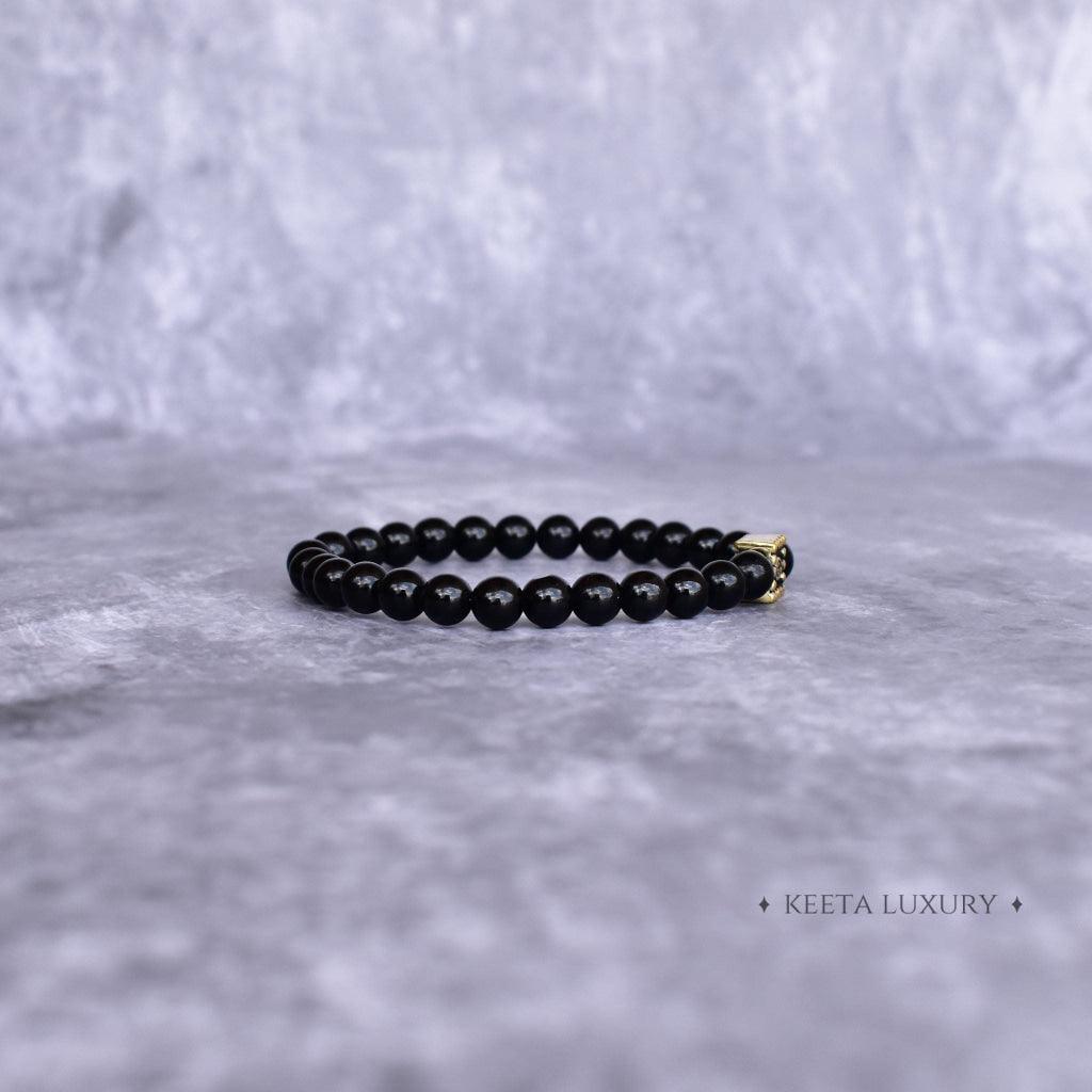 Protection - Black Tourmaline Bracelet -