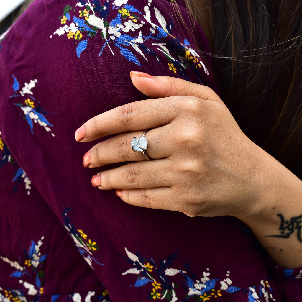 Pure Energy - Aquamarine Ring -