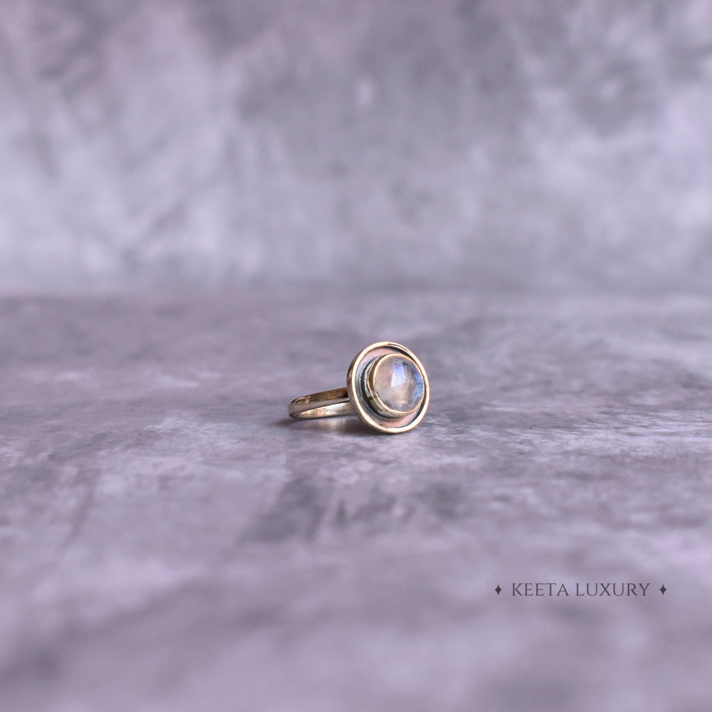Purity Orb - Moonstone Ring Rings
