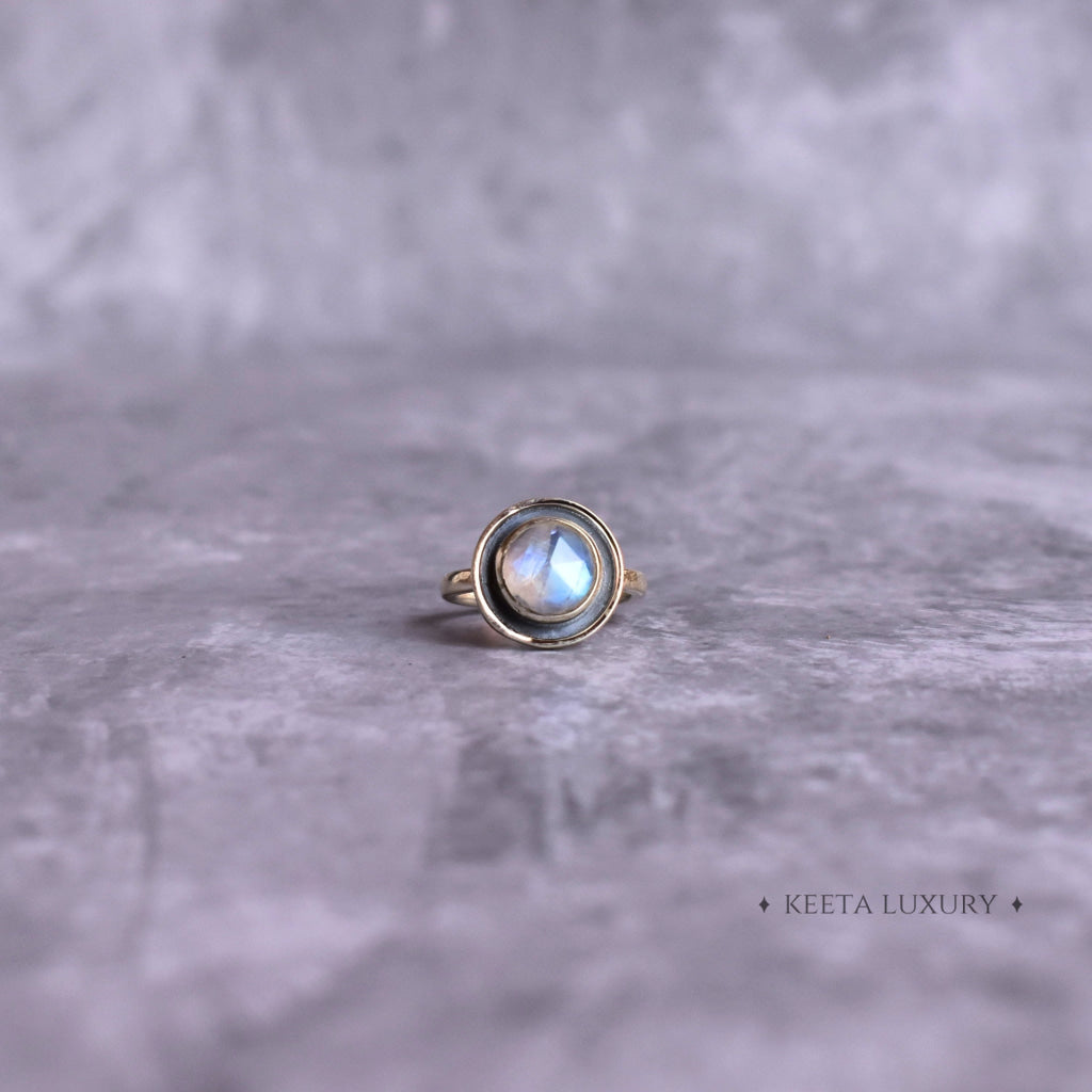Purity Orb - Moonstone Ring Rings