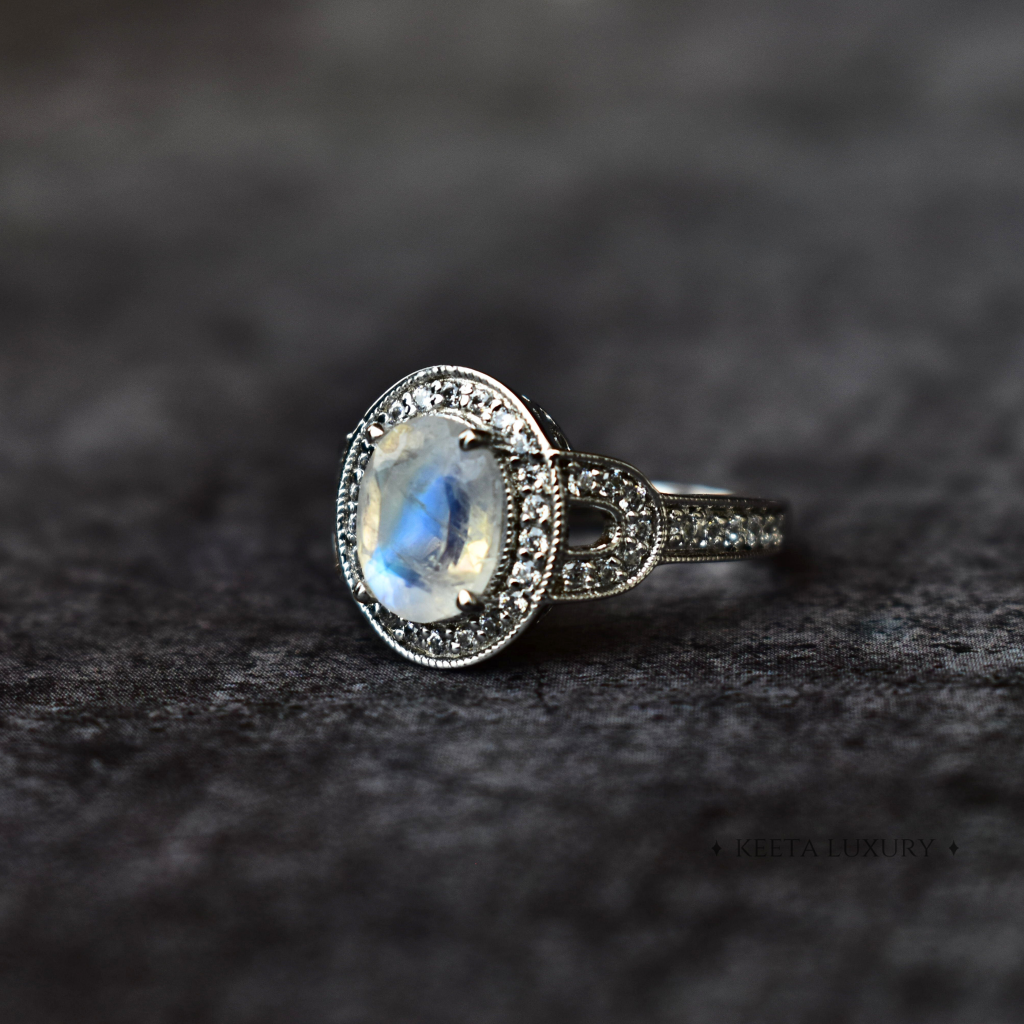 Radiance - Moonstone Ring -