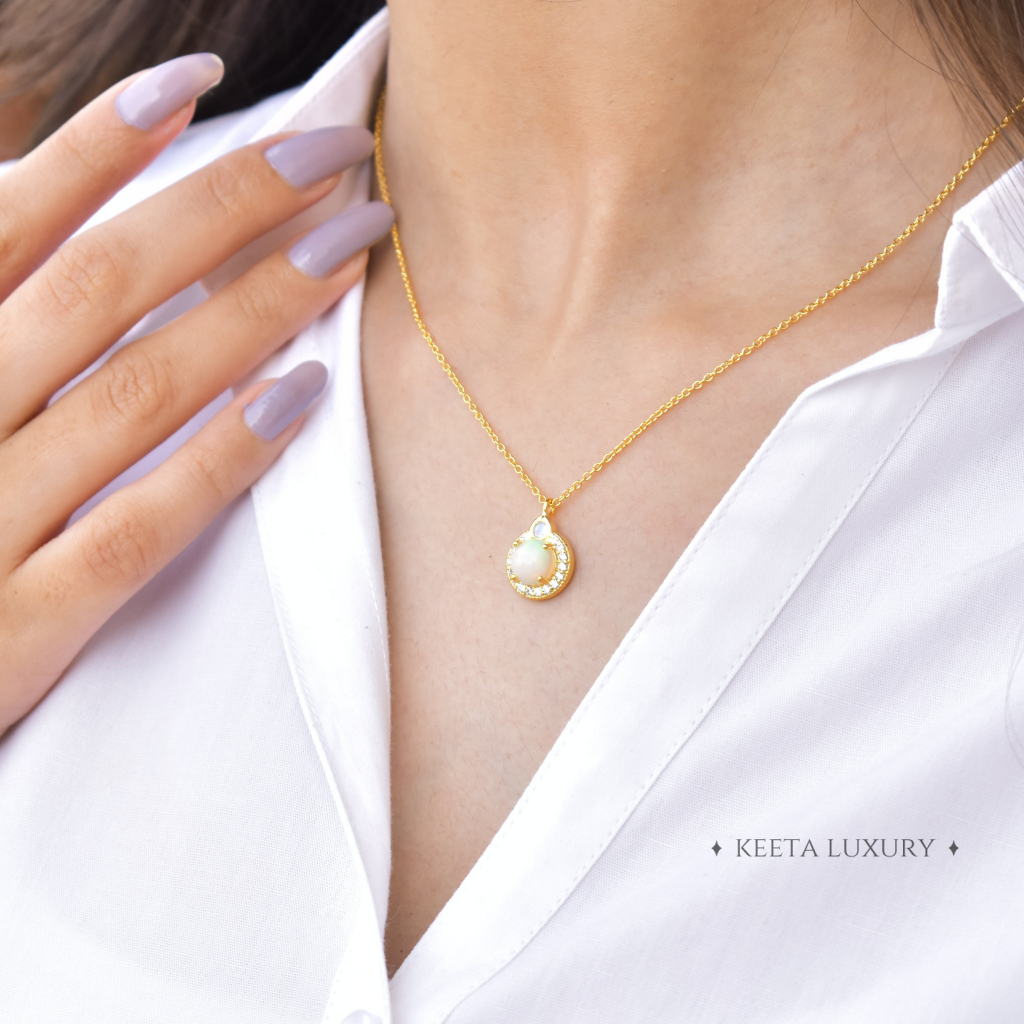 Radiance - Opal Necklace -