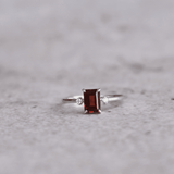 Radiant Red - Garnet Ring