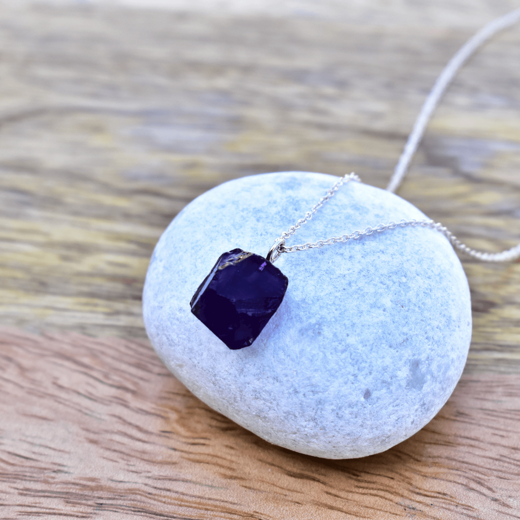 Raw Purist - Amethyst Necklace -